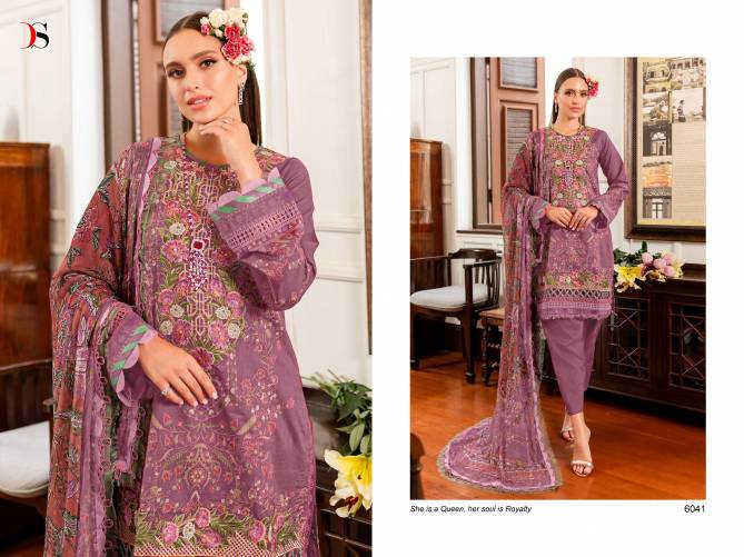 Firdous Queens Court 7 By Deepsy Pure Cotton Pakistani Suits Wholesale Market In Surat
